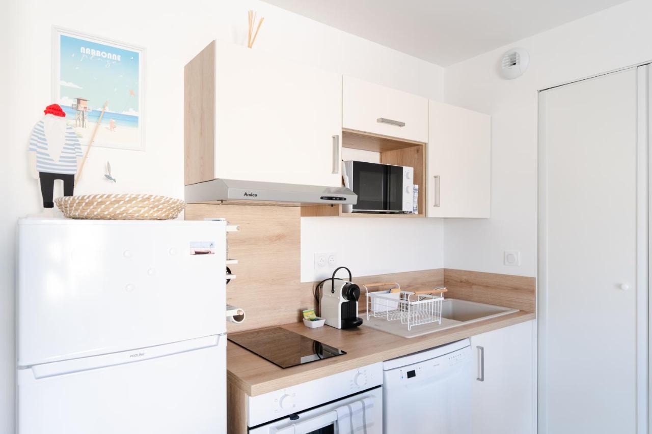 Appartement Neuf 4 Etoiles - Sunset Lodge, Narbonne Plage ภายนอก รูปภาพ